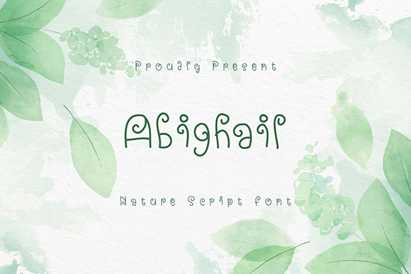 Abighail: The Whimsical Handwritten Font for Crafters and Sellers