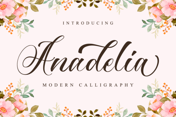 Anadelia: A Timeless Handwritten Typeface for Editorial Design
