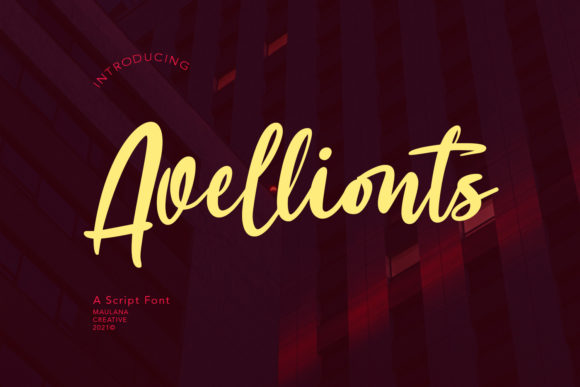 Avellionts: A Timeless Handwritten Font for Crafters and Sellers