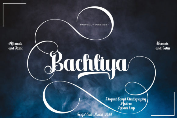 Bachtiya: The Handwritten Font That Elevated My Brand Identity