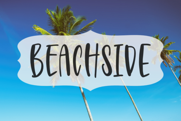 Beachside Font: A Chic Script for Your Brand Identity