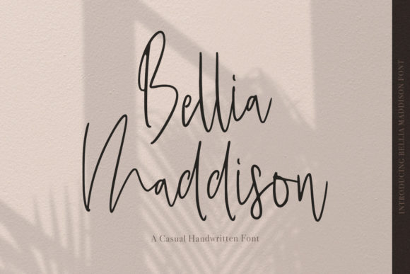Bellia Maddison: The Handwritten Typeface That Elevates Campaign Visuals