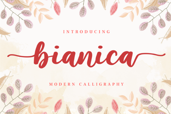 Bianica: A Handwritten Font That Elevates Brand Identity