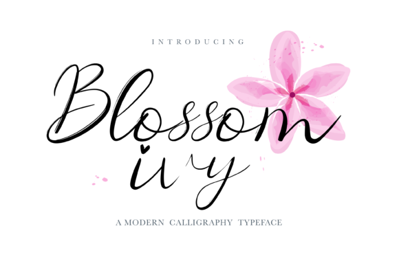 Blossom Ivy Font: A Timeless Touch for Your Brand Identity
