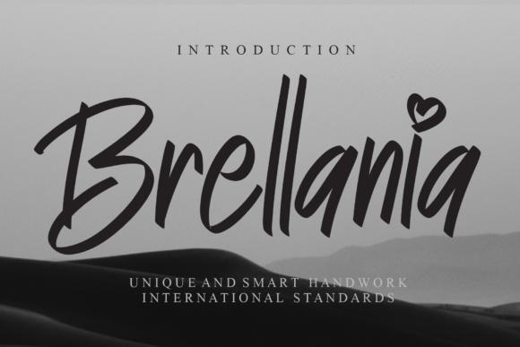 Brellania: A Casual Handwritten Font for Modern Web Design