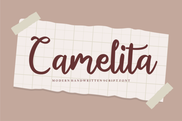 Camelita: A Handwritten Font for Elegant Editorial Design
