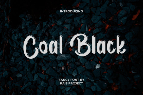 Coal Black: A Designer’s Verdict on This Script Handwritten Typeface