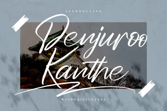 Denjuroo Kanthe Review: A Designer’s Take on This Script Handwritten Type