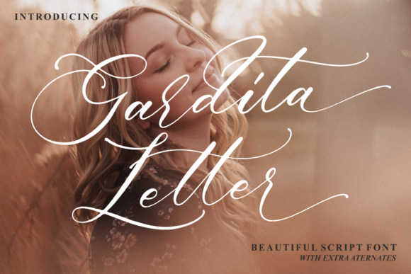 Gardita Letter: A Refined Script Handwritten Typeface for Editorial Design