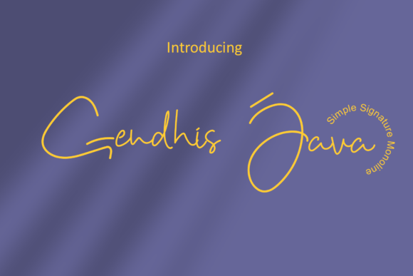 Gendhis Java: The Handwritten Font for Scroll-Stopping Social Media Graphics