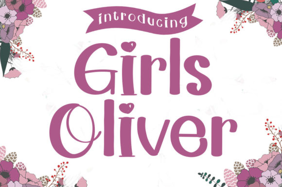 Girls Oliver: A Chic Handwritten Font for Modern Brand Identity