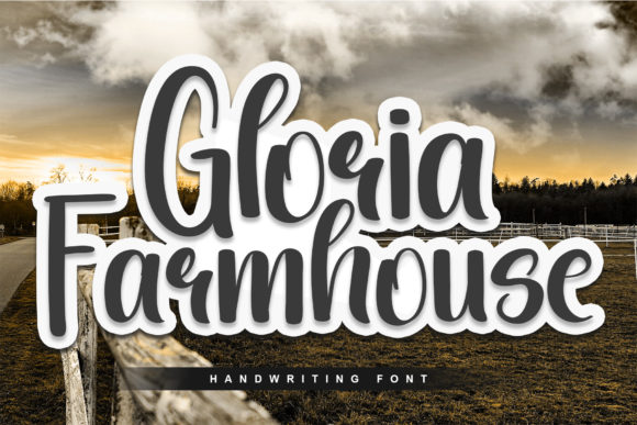 Gloria Farmhouse: The Handwritten Font for Authentic Brand Identity