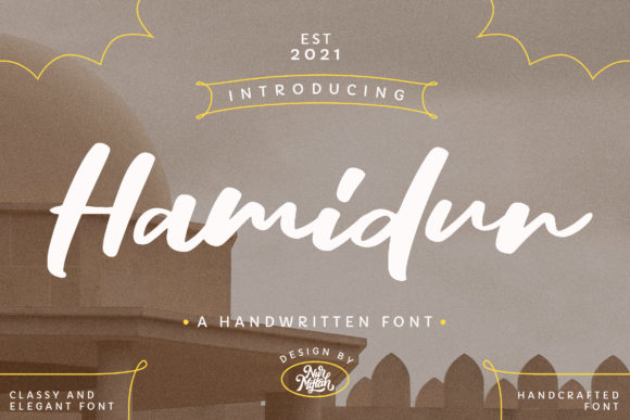 Hamidun Typeface: Adding Poetic Clarity to Campaign Visuals