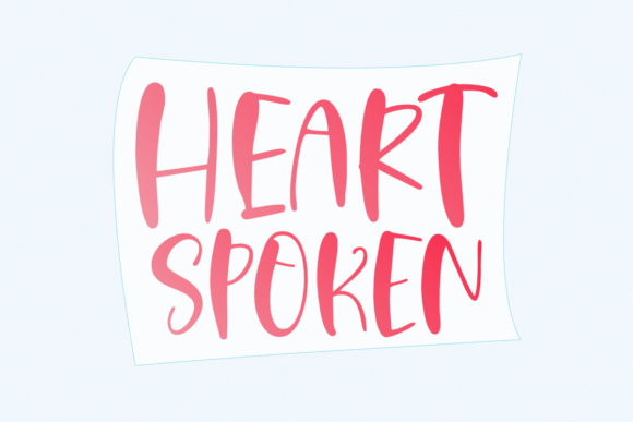 Heart Spoken: The Handwritten Font That Brings Warmth to Small Business Branding