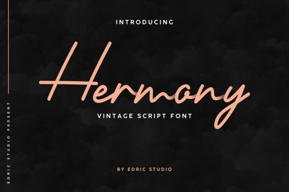 Hermony: A Handwritten Font Review for Modern Brand Identity