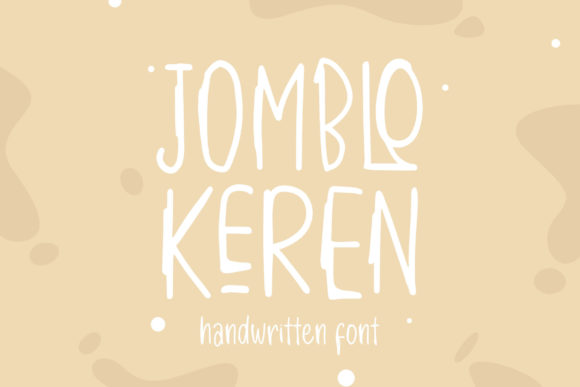 Jomblo Keren: The Quirky Script Font for Modern Web Design