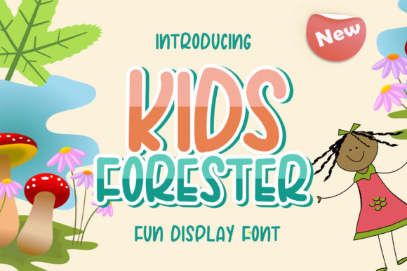 Kids Forester Review: A Designer’s Take on This Script Handwritten Type