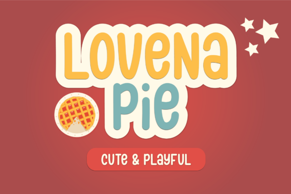 Lovena Pie: A Handwritten Typeface for Modern Web Design