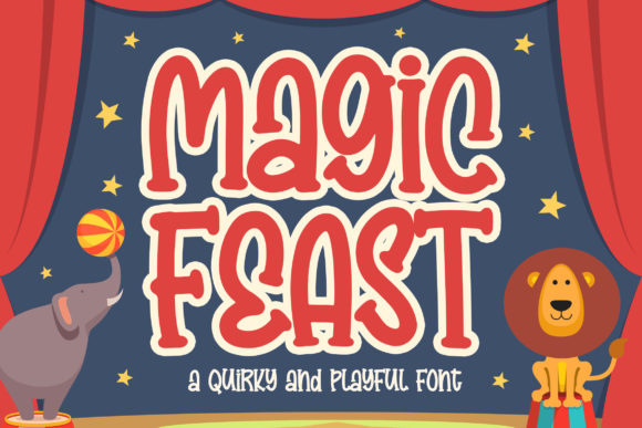 Magic Feast: The Quirky Handwritten Font for Campaign Visuals