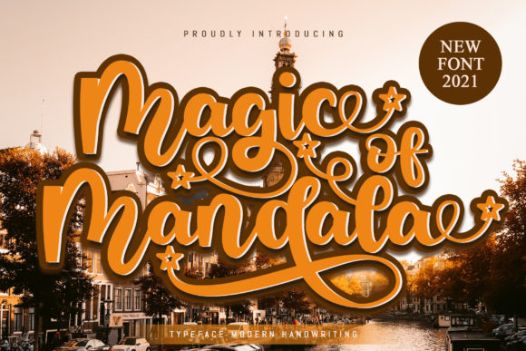 Magic of Mandala: The Handwritten Typeface for Artisan Branding