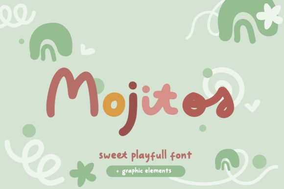 Mojitos: A Playful Script Handwritten Font for Editorial Design