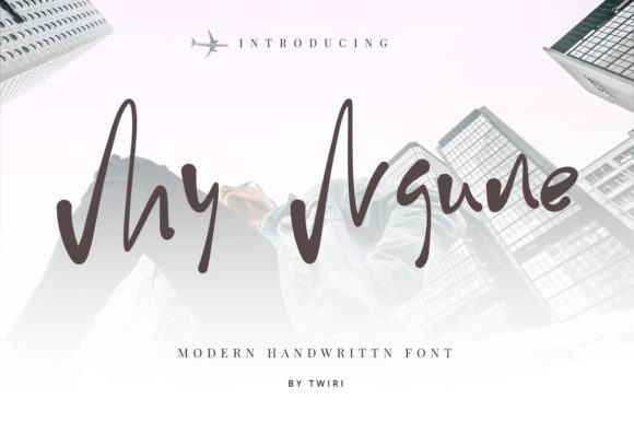 My Ngune: A Quirky Handwritten Font for Relaxed Brand Identities