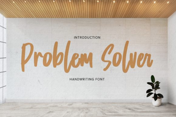 Problem Solver Typeface Review: A Relaxed Handwritten Font for Brand Identity