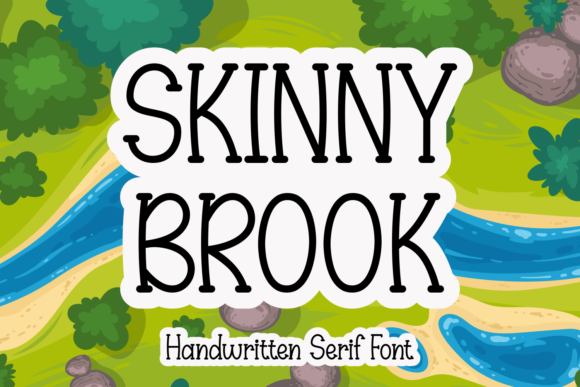 Skinny Brook: The Handwritten Serif Typeface for Scroll-Stopping Design