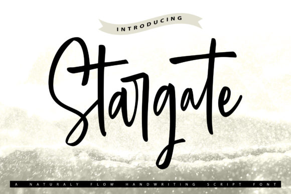 Stargate: The Handwritten Typeface That Elevates Campaign Visuals