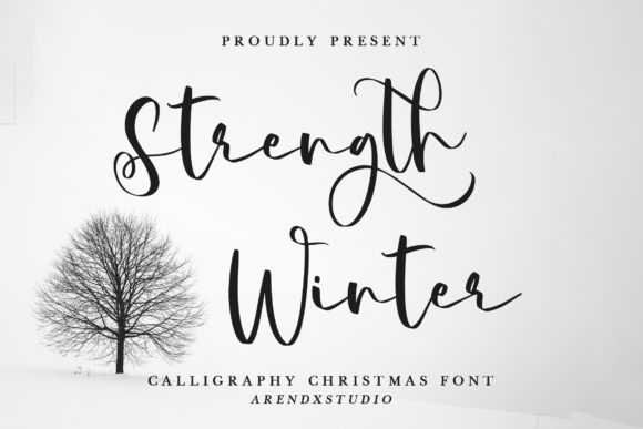 Strength Winter: The Handwritten Typeface That Elevates Campaign Visuals