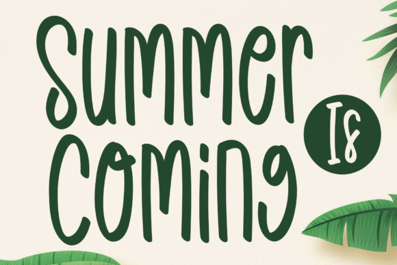 Summer is Coming: A Handwritten Font for Authentic Brand Identity