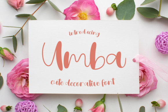Umba Typeface Review: Elevating Brand Identity with Handwritten Elegance
