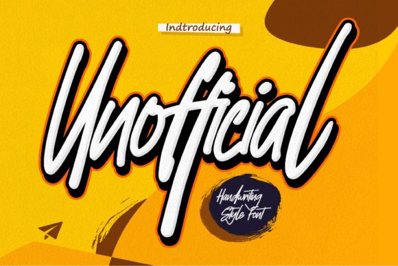 Unofficial Typeface Review: A Stylish Handwritten Font for Modern Branding