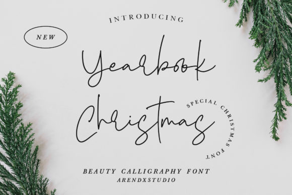 Yearbook Christmas: A Designer’s Take on Stylish Script Fonts for Web